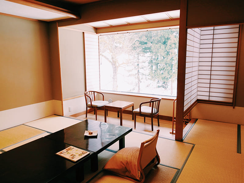 嵐渓荘　渓流館