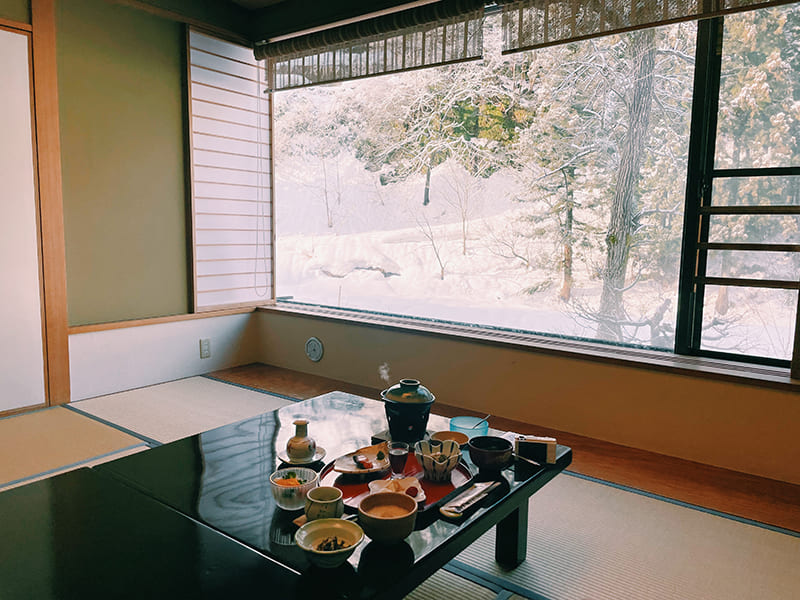 嵐渓荘　朝食