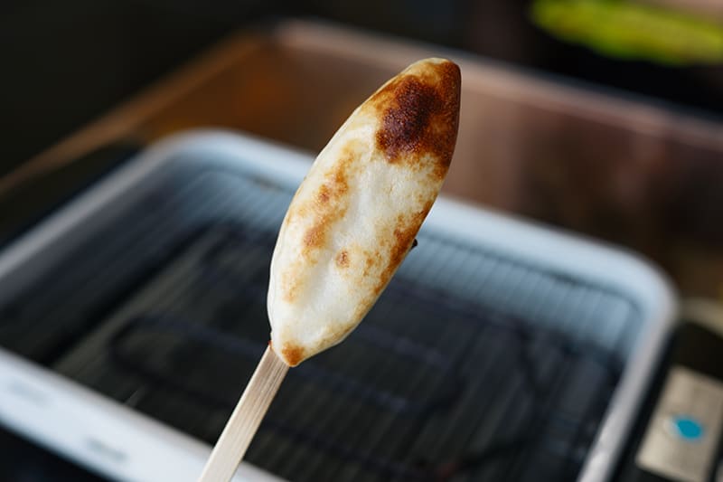蒲鉾屋 ささ圭　笹かまぼこ手焼き体験