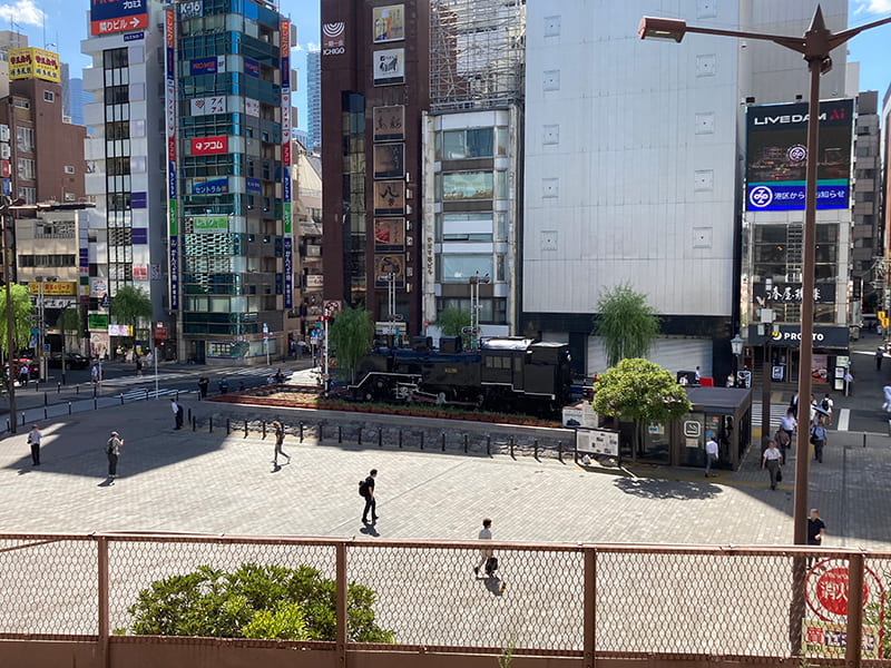 新橋駅　SL広場
