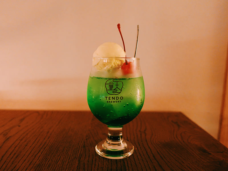 大人のクリームソーダ