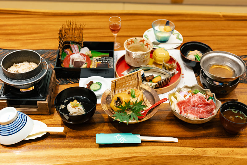 夕食