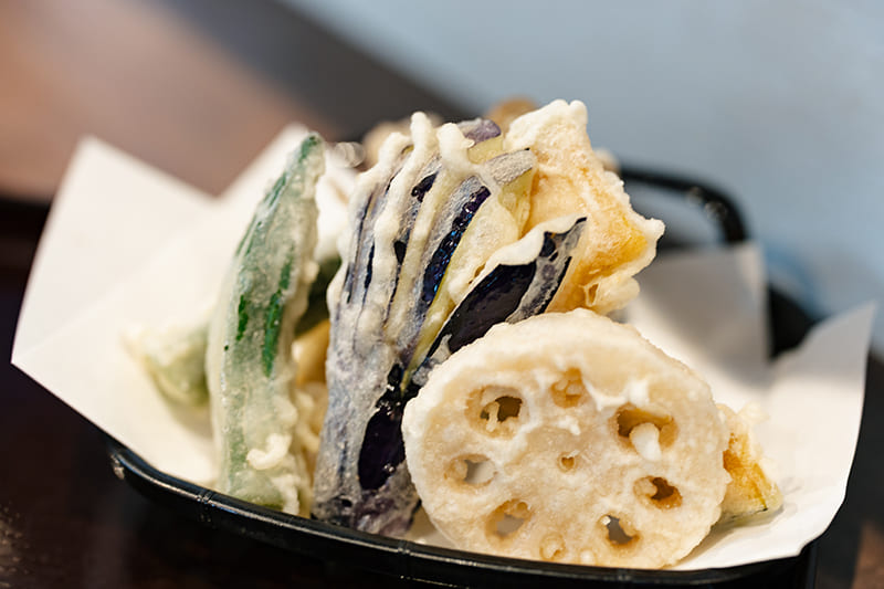野菜の天ぷら盛り合わせ