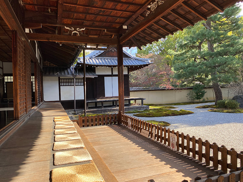 廬山寺　縁側