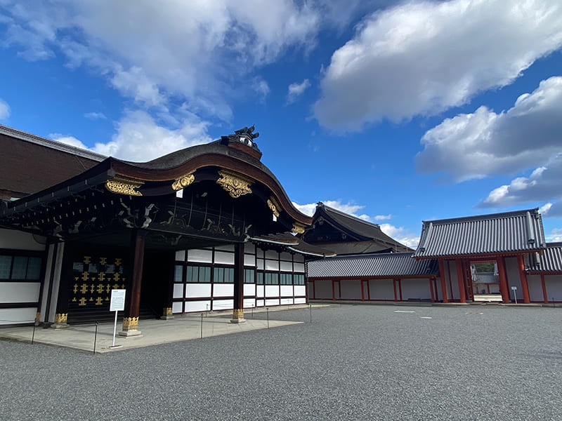 京都御所　新御車寄