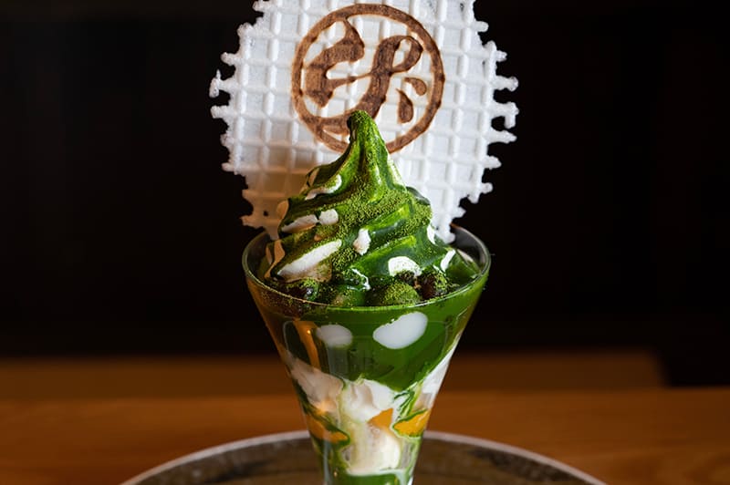 お濃茶パフェ