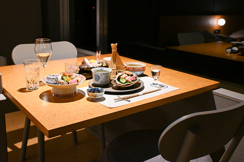 夕食