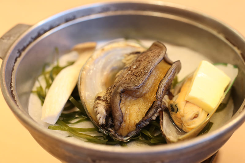 鮑踊り焼き