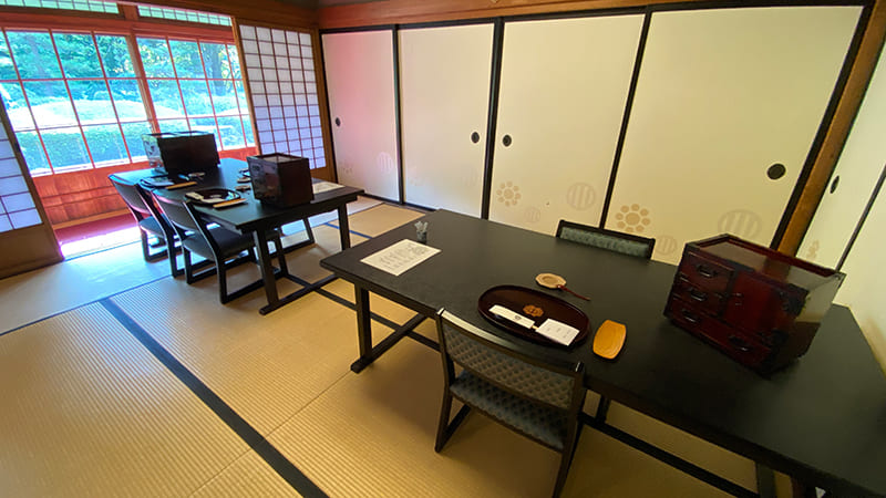 旧伊達伯爵邸　鍾景閣　室内