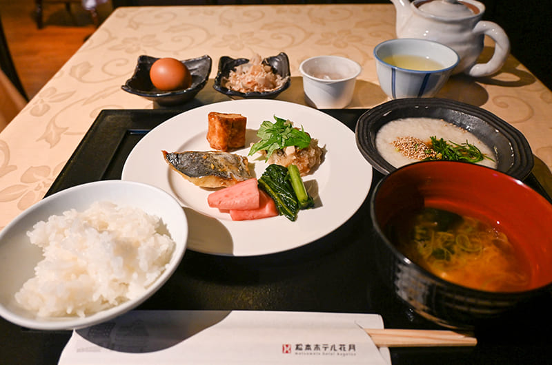 松本ホテル花月　朝食