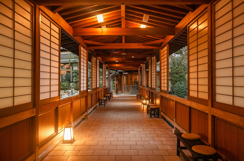 月光園游月山荘　月光橋