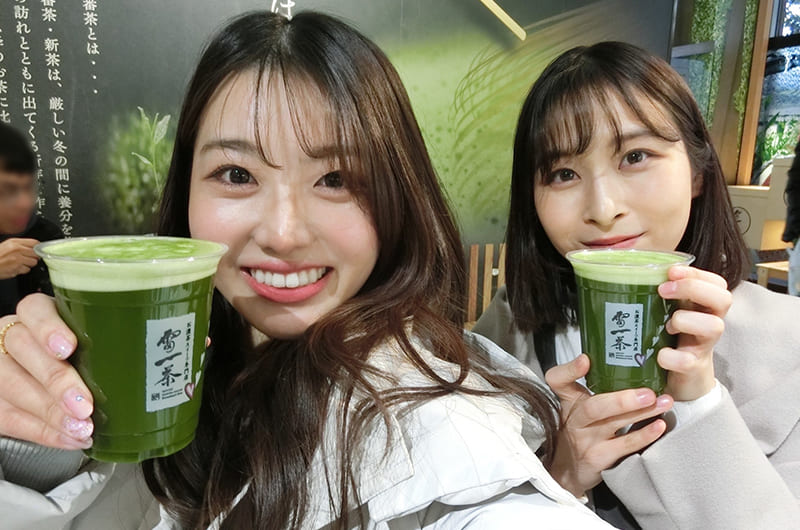 抹茶ビール　木村朱里　河野ゆかり
