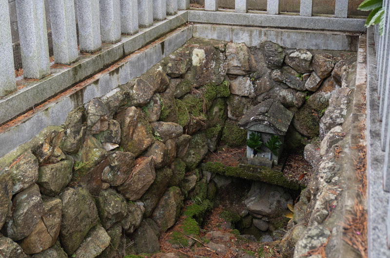 千代鶴神社　千代鶴の池
