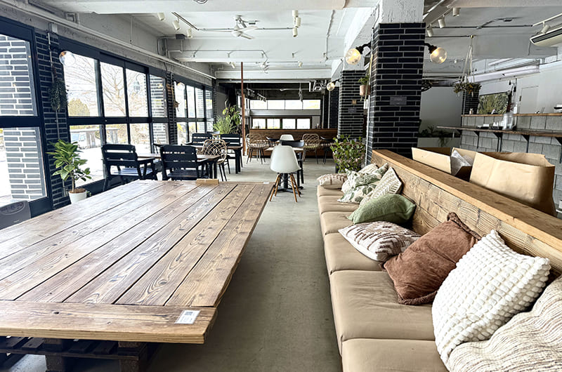 the 508 cafe店内