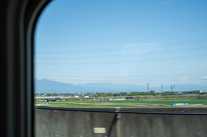 上越新幹線「とき」車窓