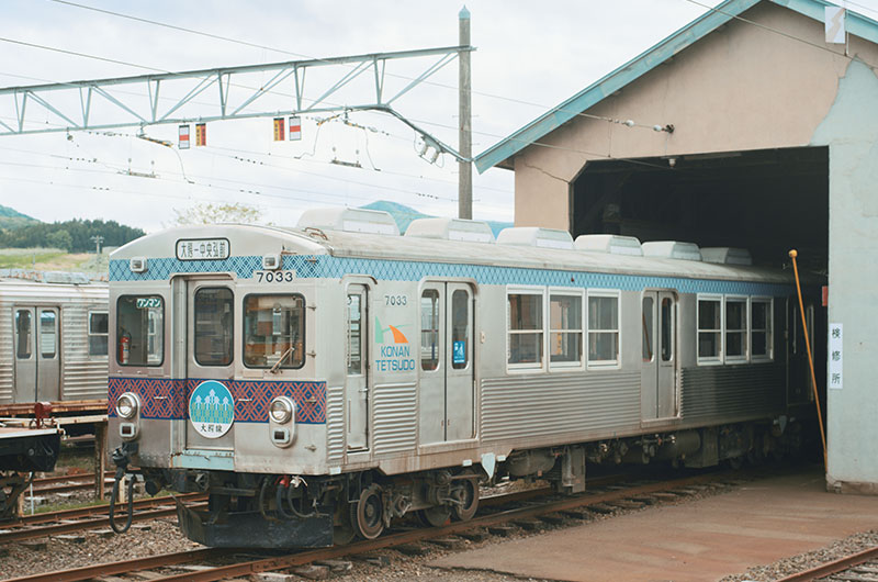 津軽大沢駅　車両