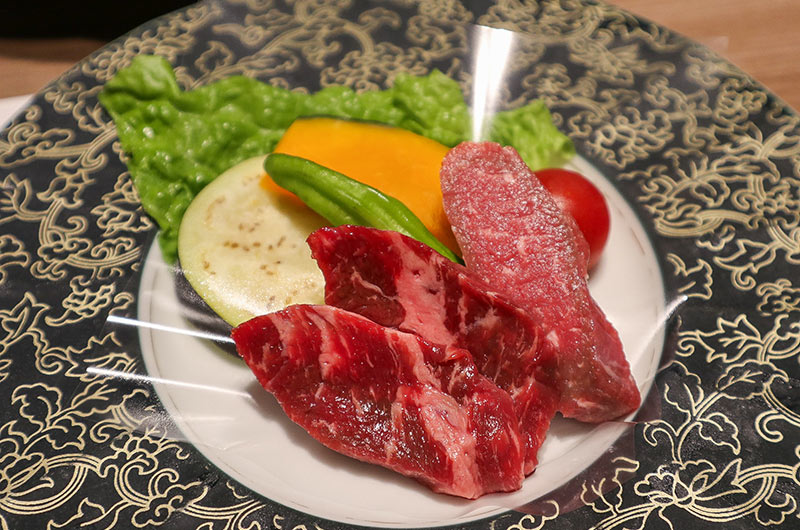 霜降高原牛鉄板焼き
