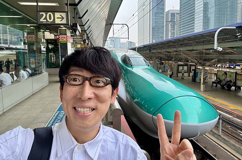 JR東京駅　筆者