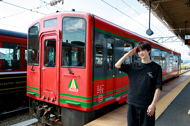 伊藤壮吾さん　会津鉄道