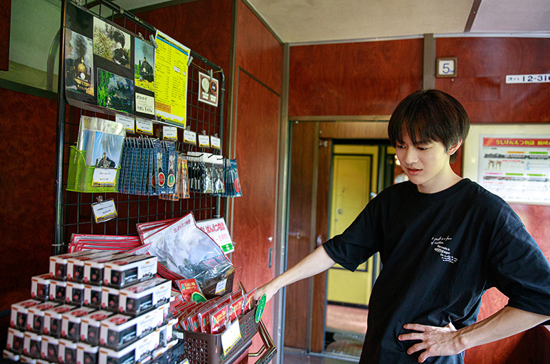 伊藤壮吾さん　グッズコーナー