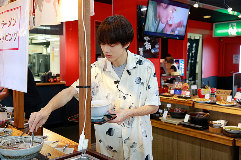 伊藤壮吾さん　ラーメン