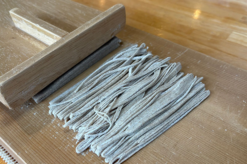 越前そばの里　そば打ち体験