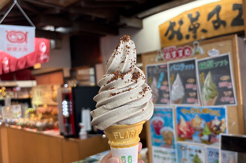 そばソフトクリーム