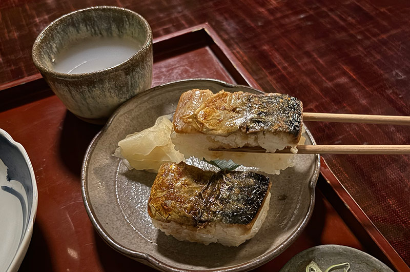 焼き鯖寿司