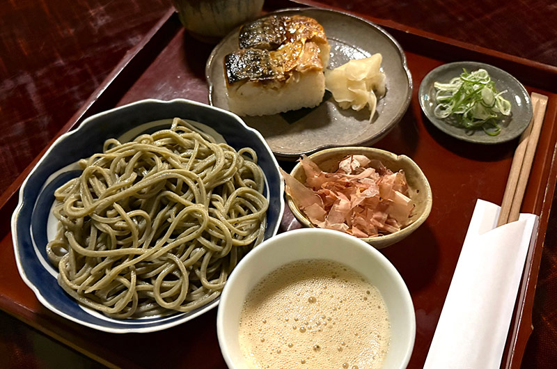 焼き鯖寿司 名代おろしセット