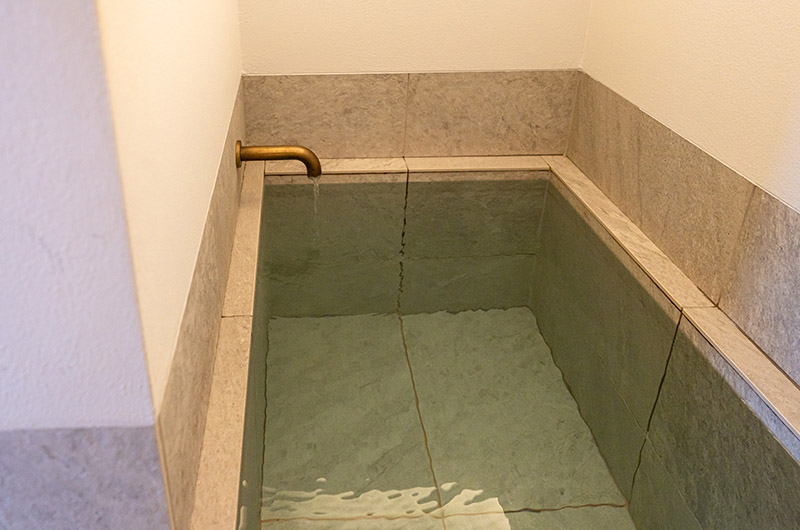 フィンランドサウナの水風呂