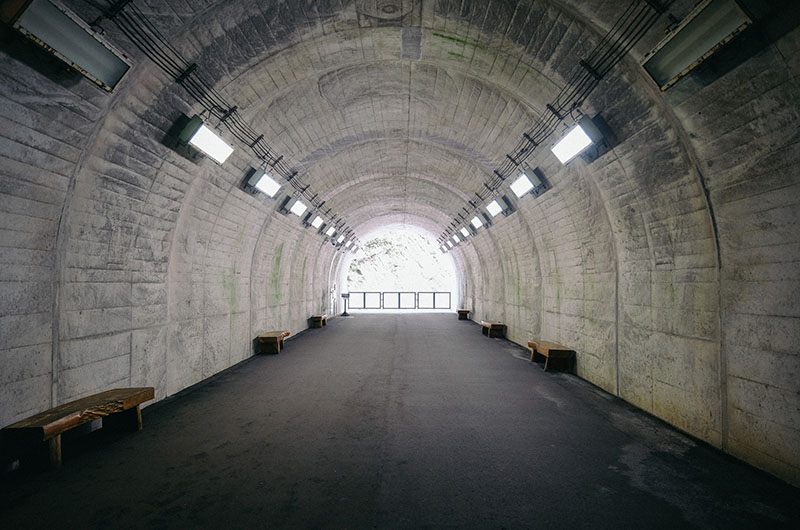 清津峡渓谷トンネル 第一見晴所