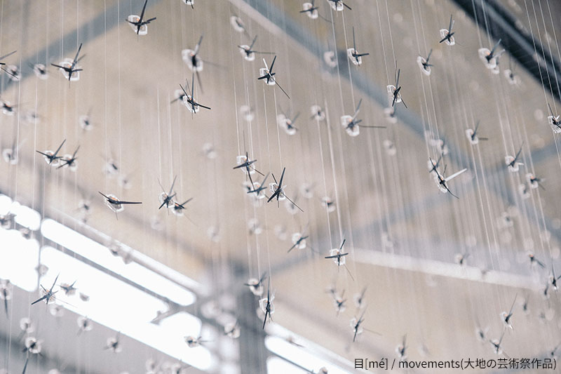 目[mé] / movements(大地の芸術祭作品)