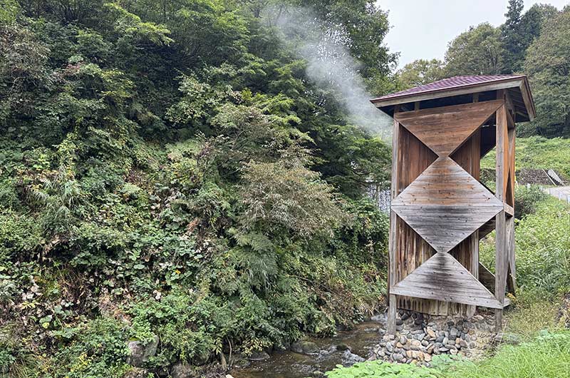 鷹の湯源泉