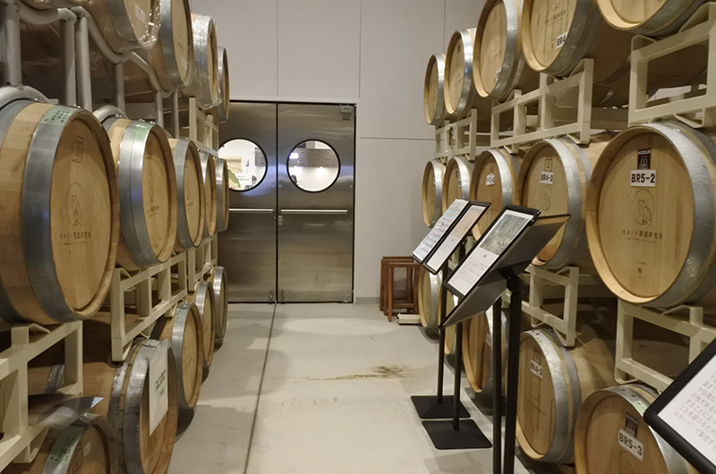 樽の熟成庫