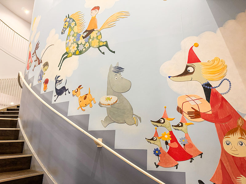 アウロラ子ども病院の壁画