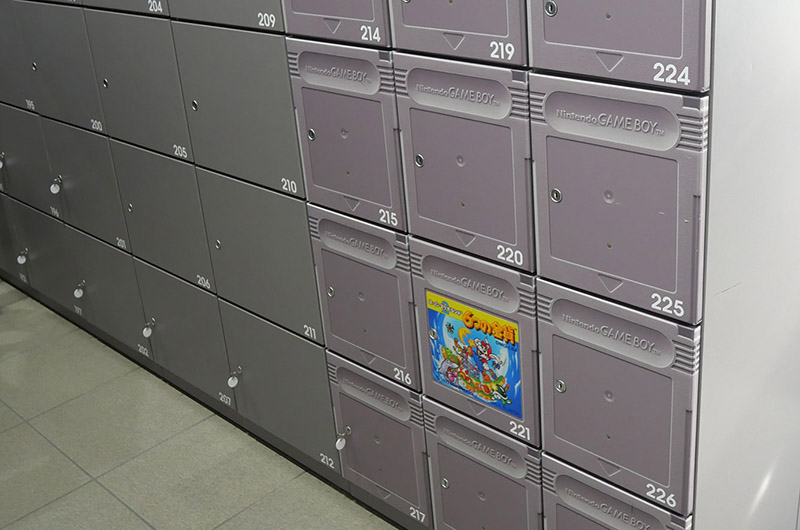 ニンテンドーミュージアム　ロッカー
