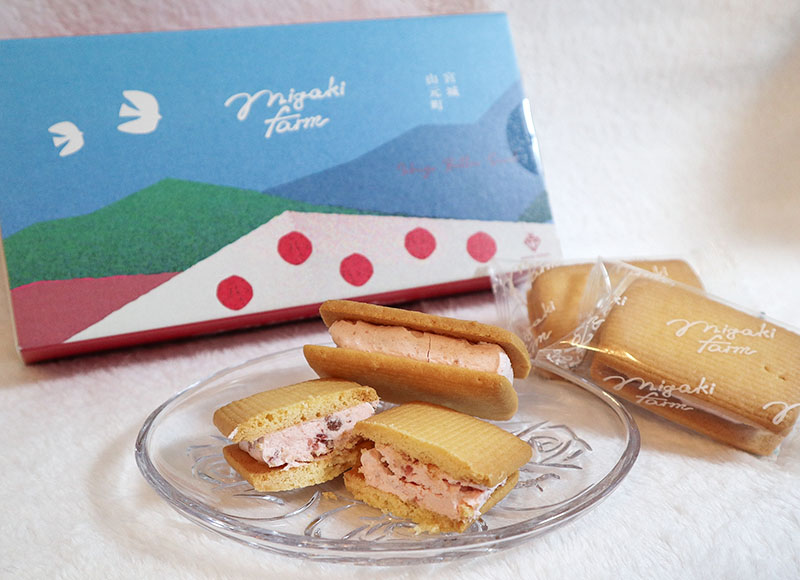 いちごバターサンド