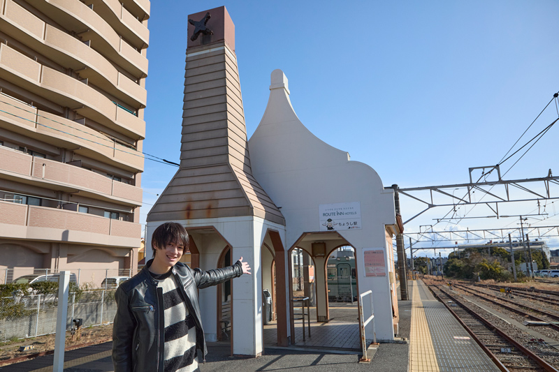銚子電鉄 銚子駅ホーム