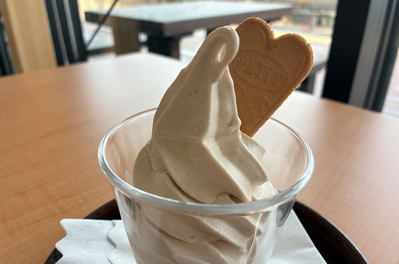 笠間の栗ソフト