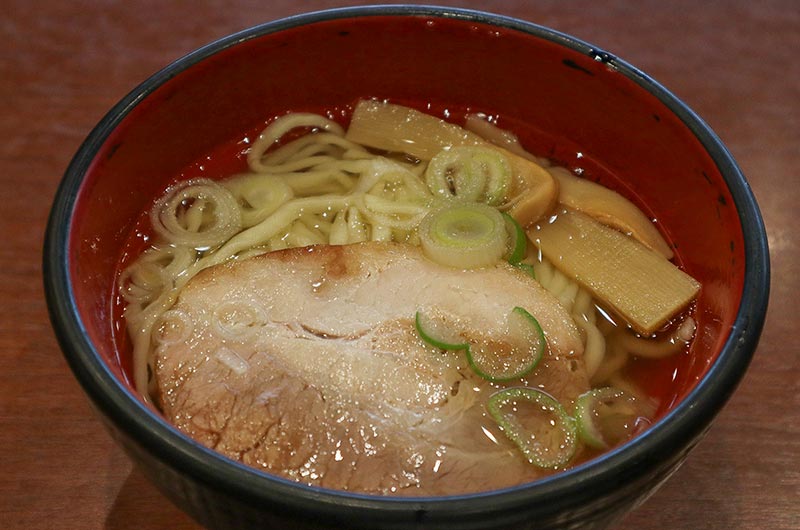 喜多方ラーメンの朝ラー