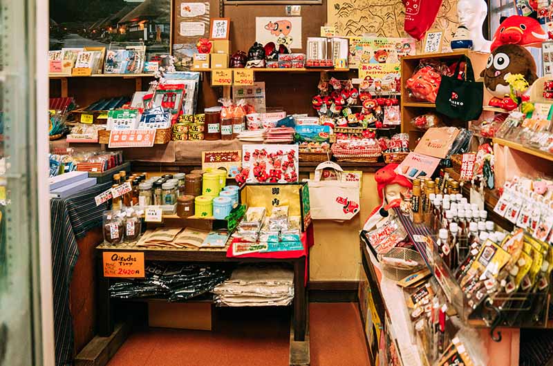 湯野上温泉駅　売店
