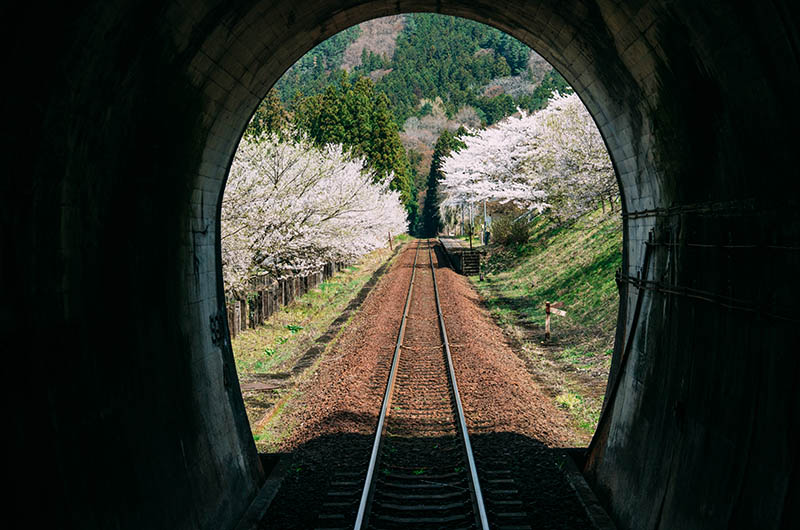 会津鉄道　車窓