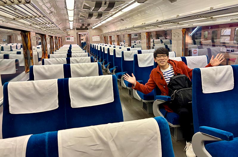 車内に入れる車両