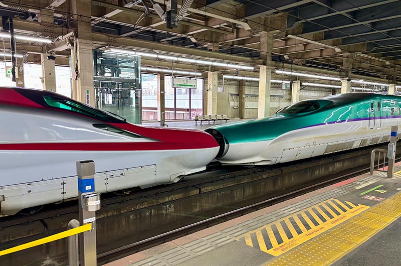 H5系、E6系の新幹線