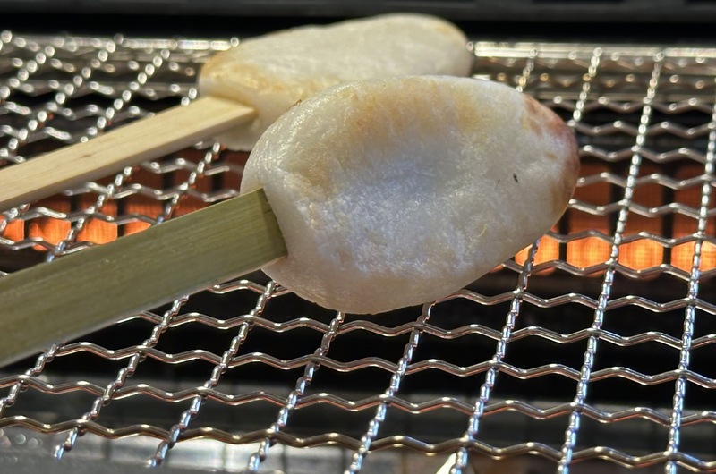 笹かまぼこの手焼き体験