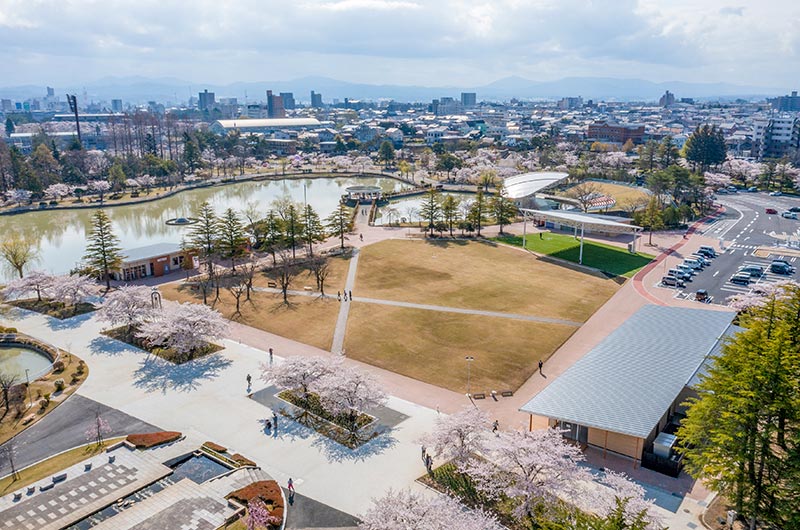 写真提供：開成山公園