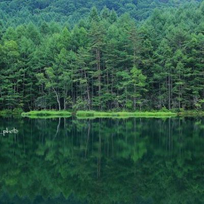 御射鹿池 茅野市