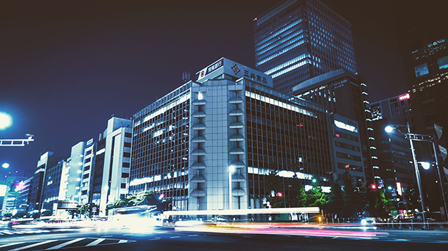 夜の銀座