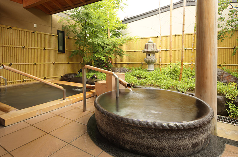 湯坊いちらく TENDO SPA&BREWERY　貸切露天風呂