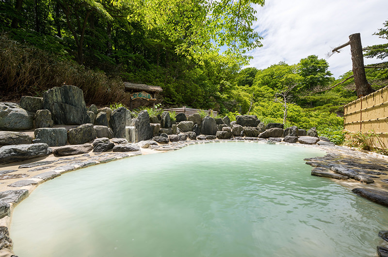 野地温泉ホテルの露天風呂